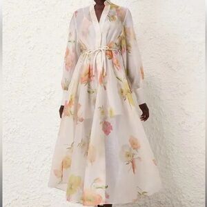 Zimmermann Tranquility Shacket Dress